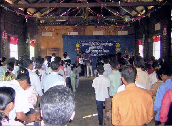 Christmas Baptism Kompong Cham Methodist Church_2