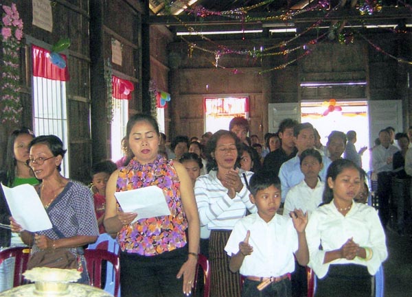 Christmas Baptism Kompong Cham Methodist Church_4