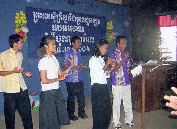 Christmas Baptism Kompong Cham Methodist Church_8